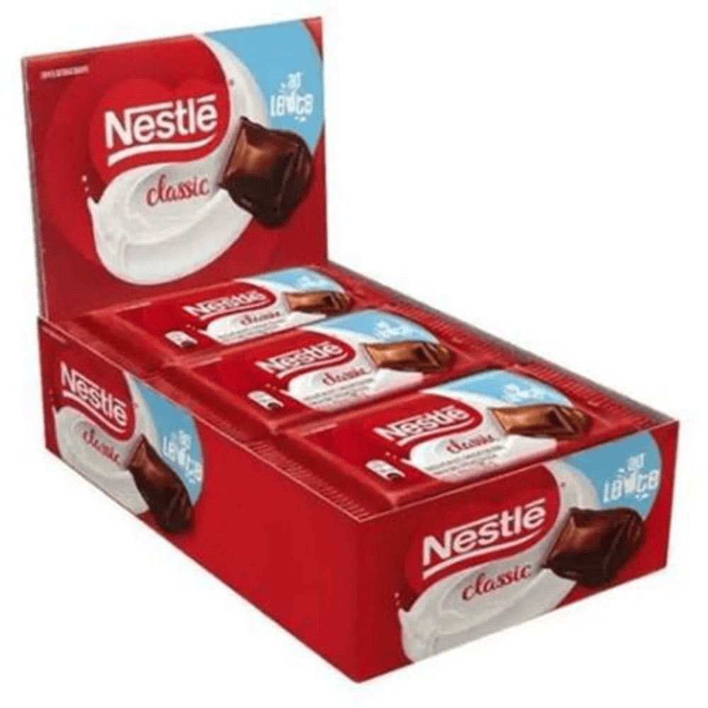 Chocolate Classic ao Leite Nestlé - 22un x 25g | Comercial Ribeirão